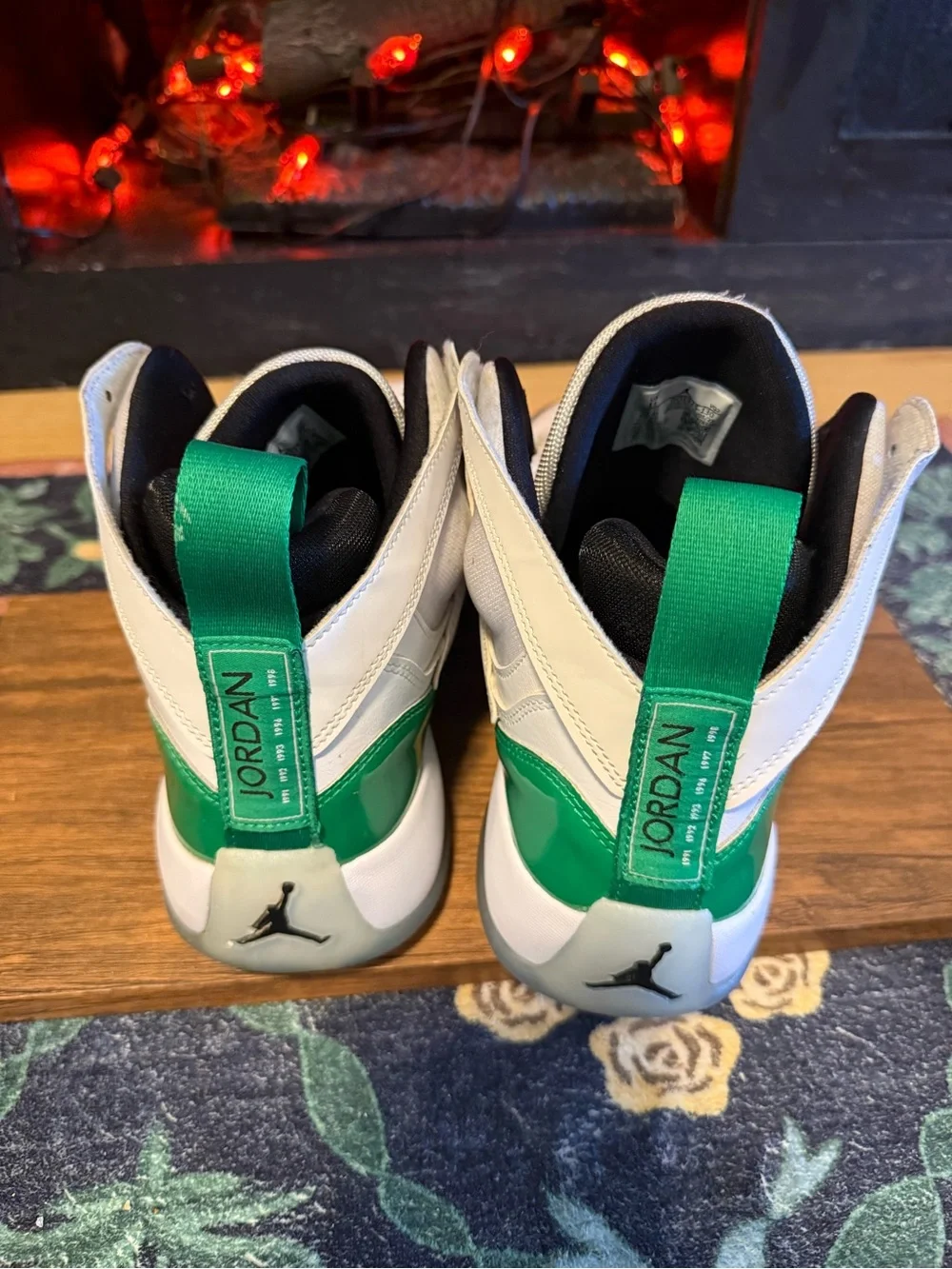 Jordan Jumpman Two Trey sneakers in the 